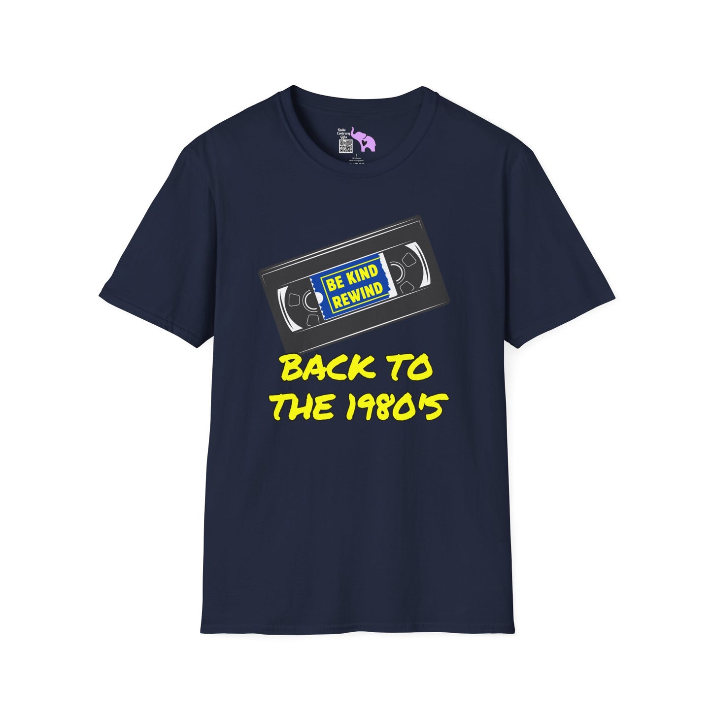 Be Kind Rewind Back to the 1980's Adult T-shirt