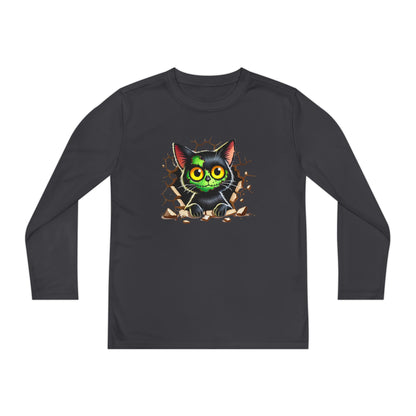 Zombie Kitty Youth Long Sleeve Tee