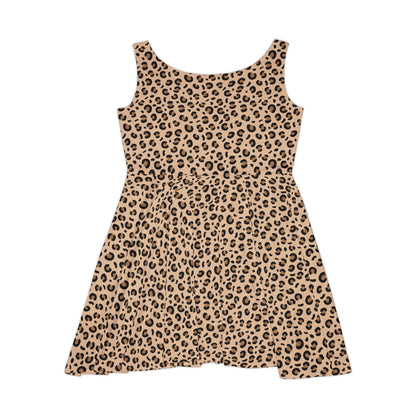 Cheetah Print Women's Skater Dress