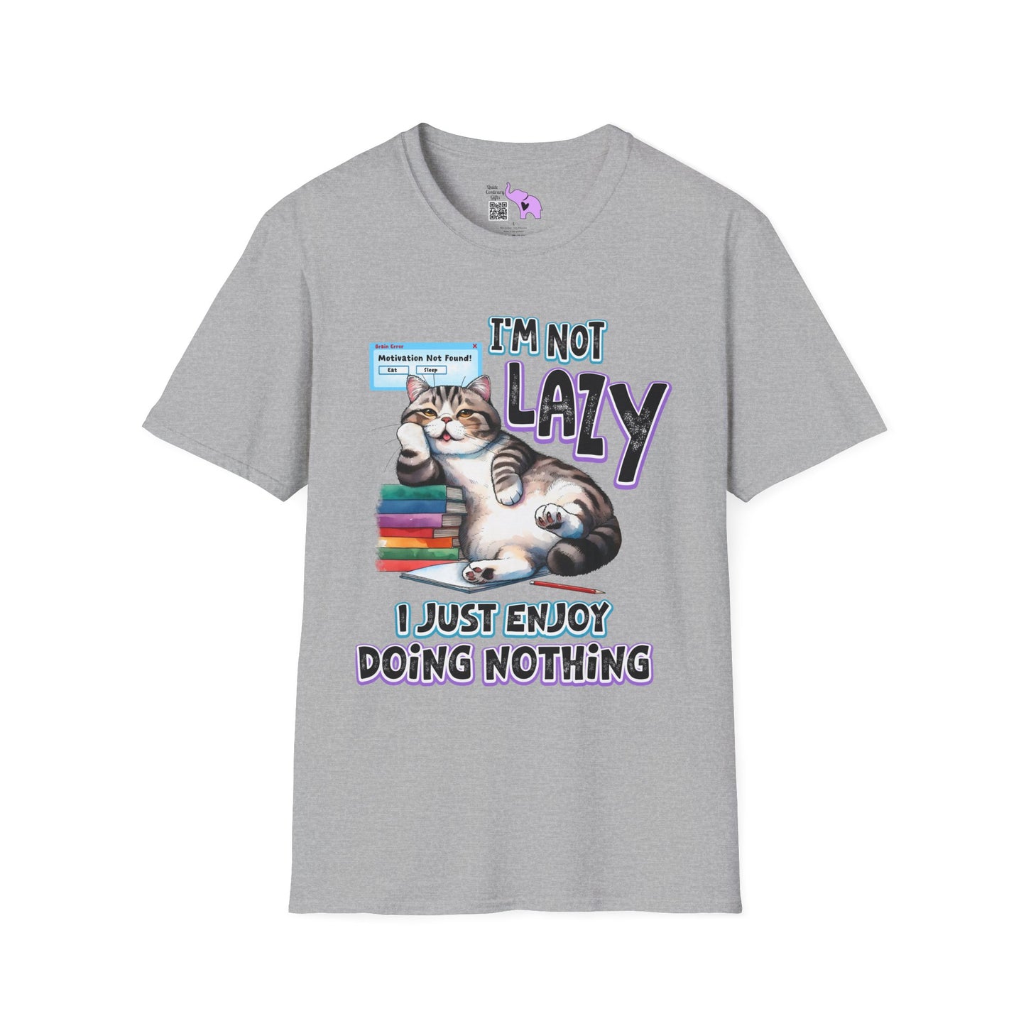 I'm Not Lazy I Just Enjoy Doing Nothing Adult T-shirt