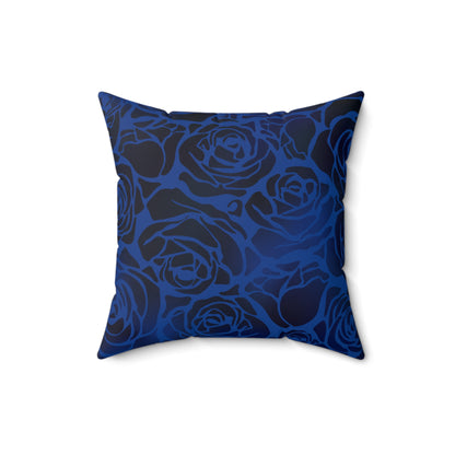Nocturne Roses Throw Pillow