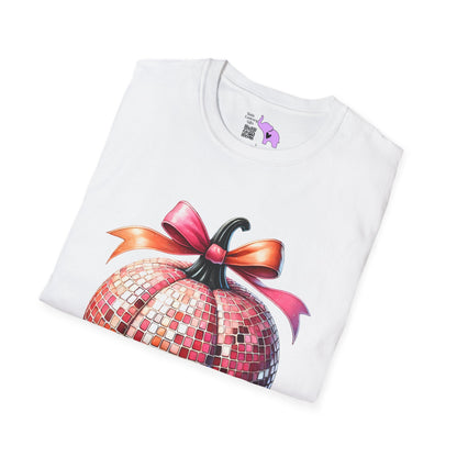 Disco Pumpkin Adult T-shirt