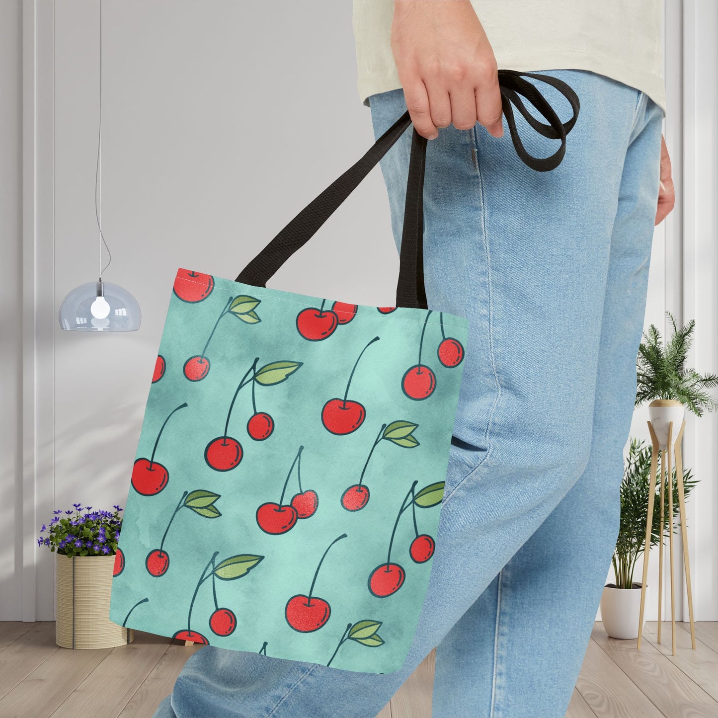 Cherry Jubilee Canvas Tote Bag