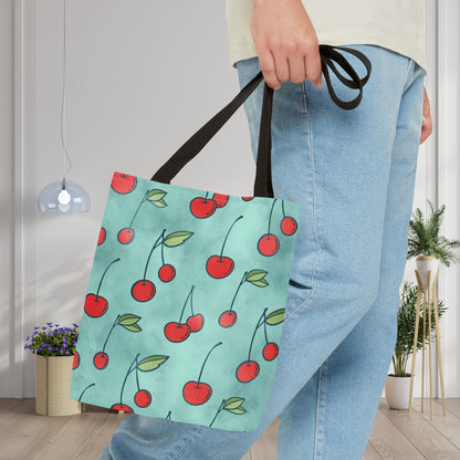 Cherry Jubilee Canvas Tote Bag
