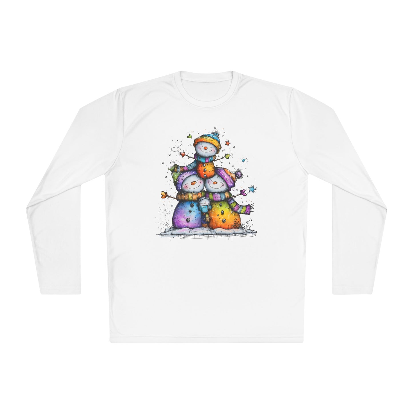 The Cozy Snow Crew Adult Long Sleeve Tee