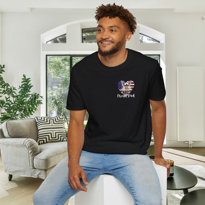 Proud Dad of Sailor US Navy Daughter Adult T-shirt