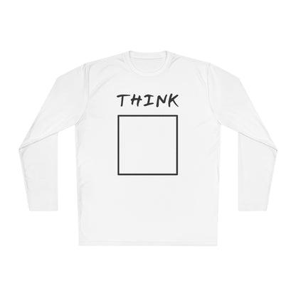 Think (Outside The Box) Adult Long Sleeve Tee