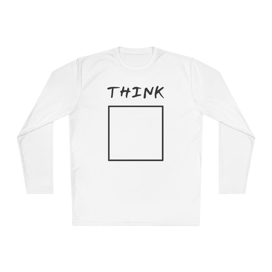 Think (Outside The Box) Adult Long Sleeve Tee