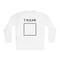 Think (Outside The Box) Adult Long Sleeve Tee