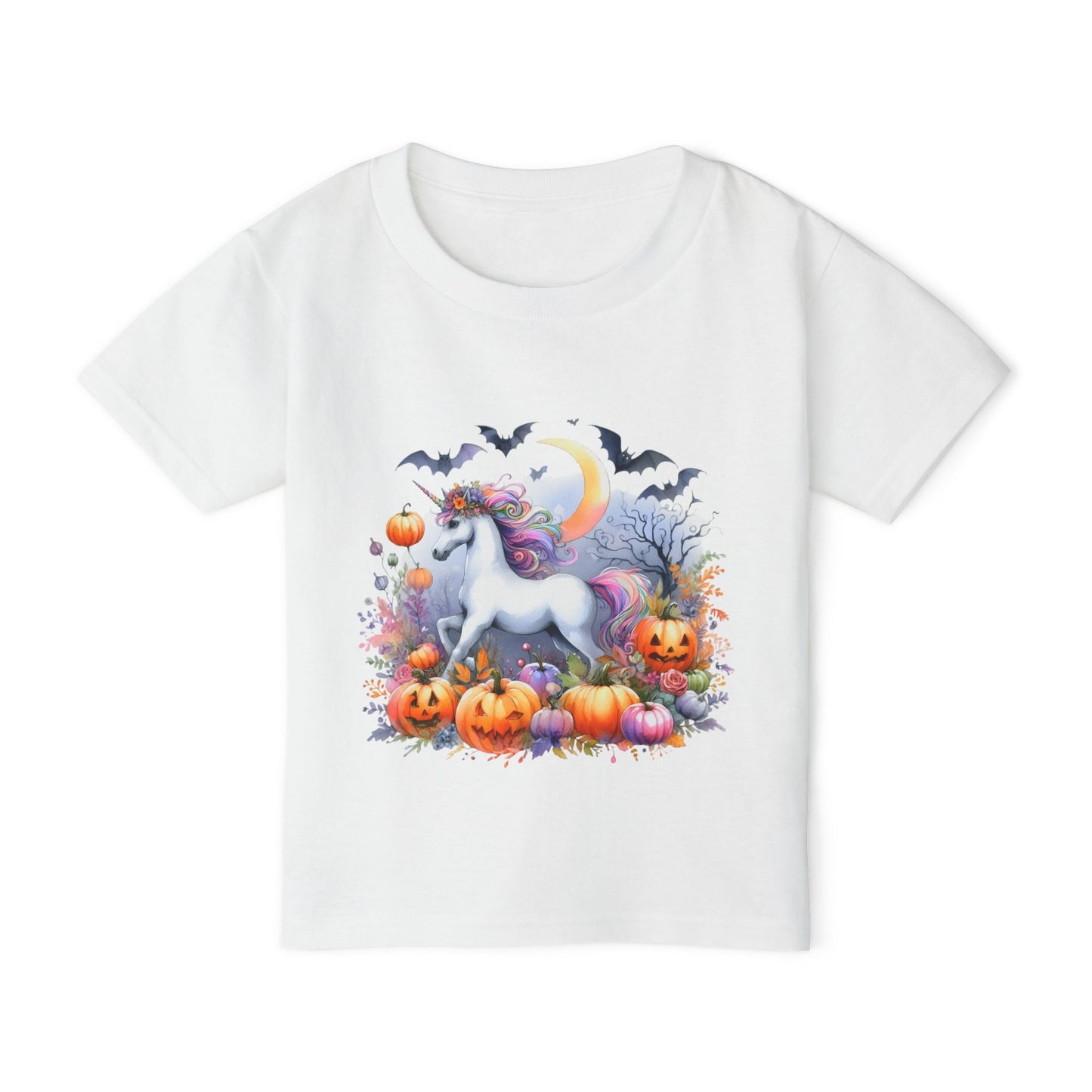 Halloween Unicorn Heavy Cotton™ Toddler T-shirt