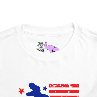 Patriotic T-Rex Toddler Tee