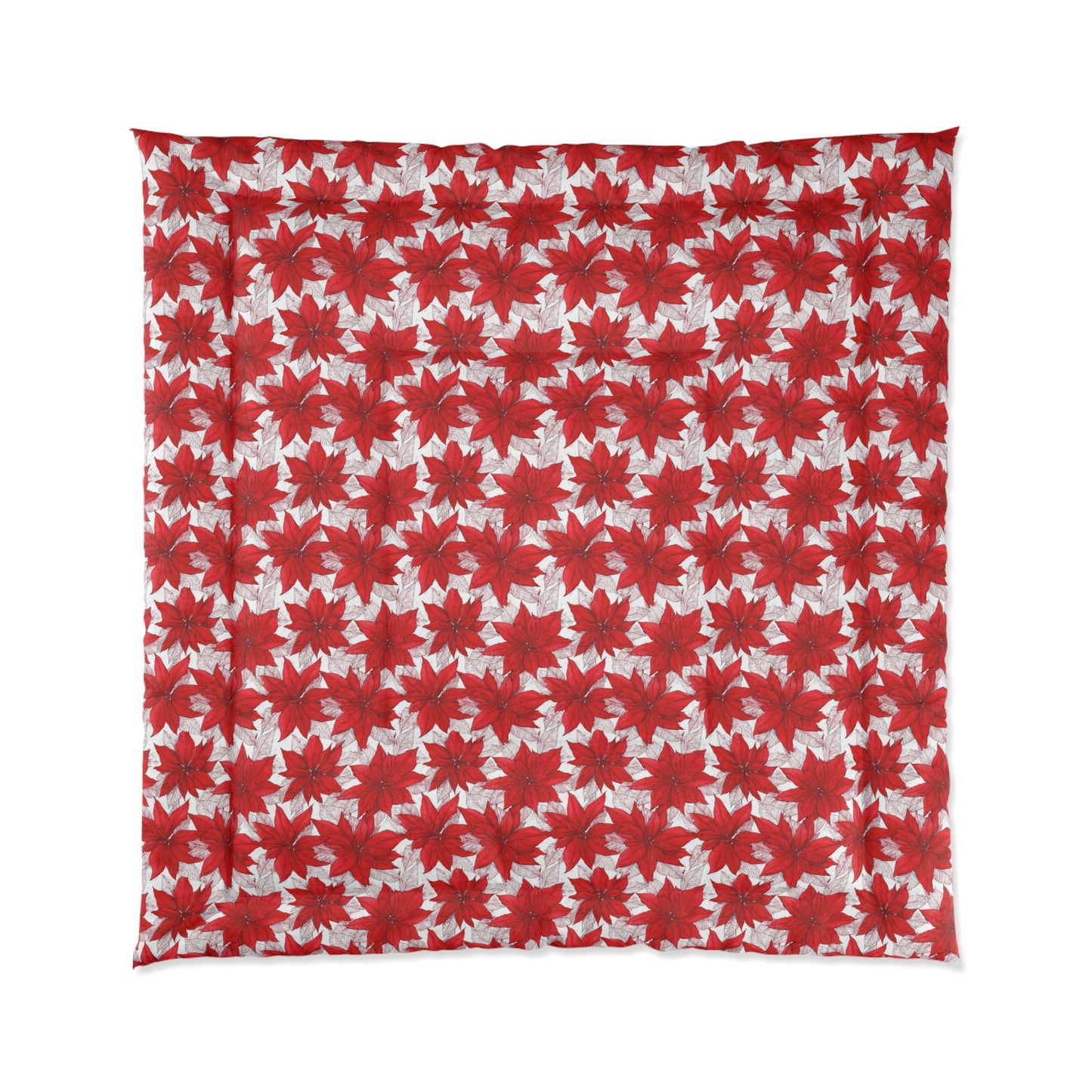 Christmas Blossom Sketch Comforter