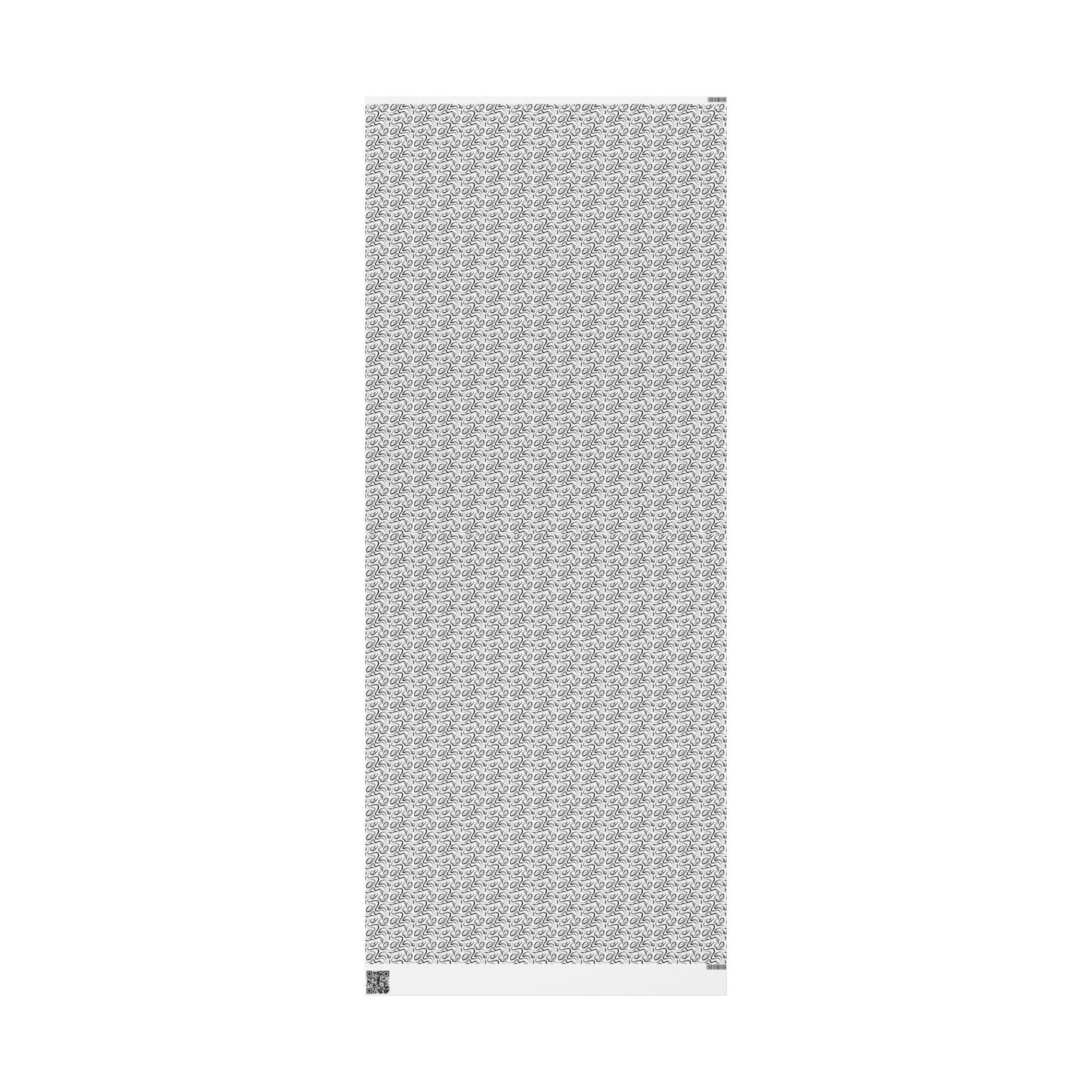 Grunge Scribbles Wrapping Paper