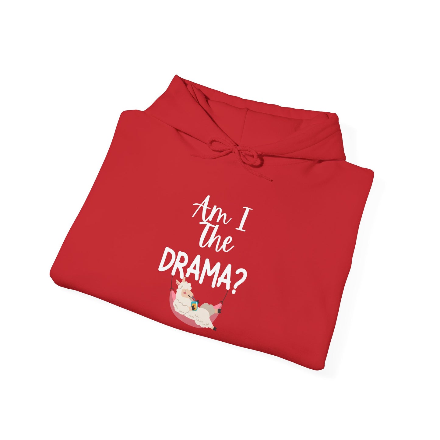 Am I The Drama (Lama) Heavy Blend™ Hooded Sweatshirt