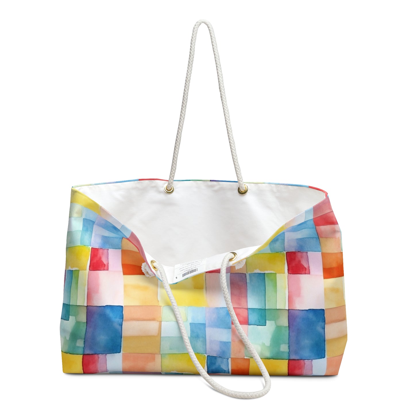 Mosaic Meadows Weekender Bag