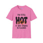 I'm Still Hot It Just Comes In Flashes Adult T-shirt