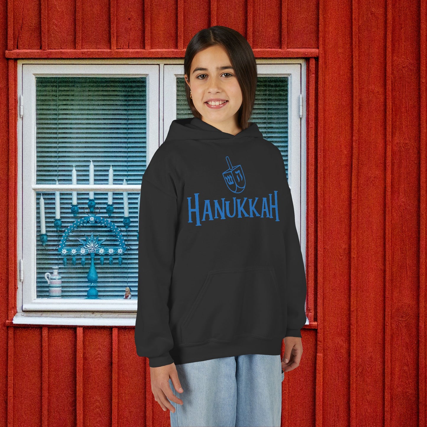 Hanukkah Youth Hoodie