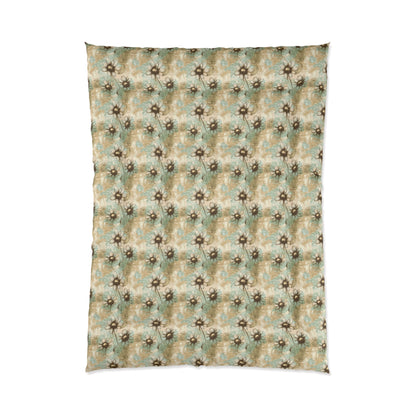 Worn Meadow Daisies Comforter