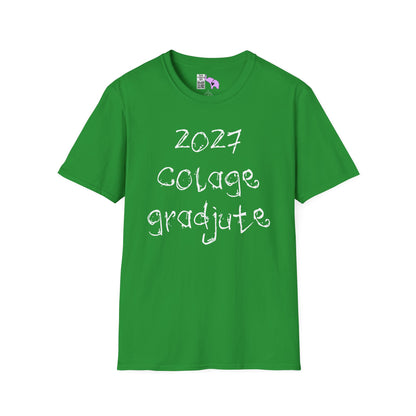 Colage Gradjute 2027 Adult T-Shirt