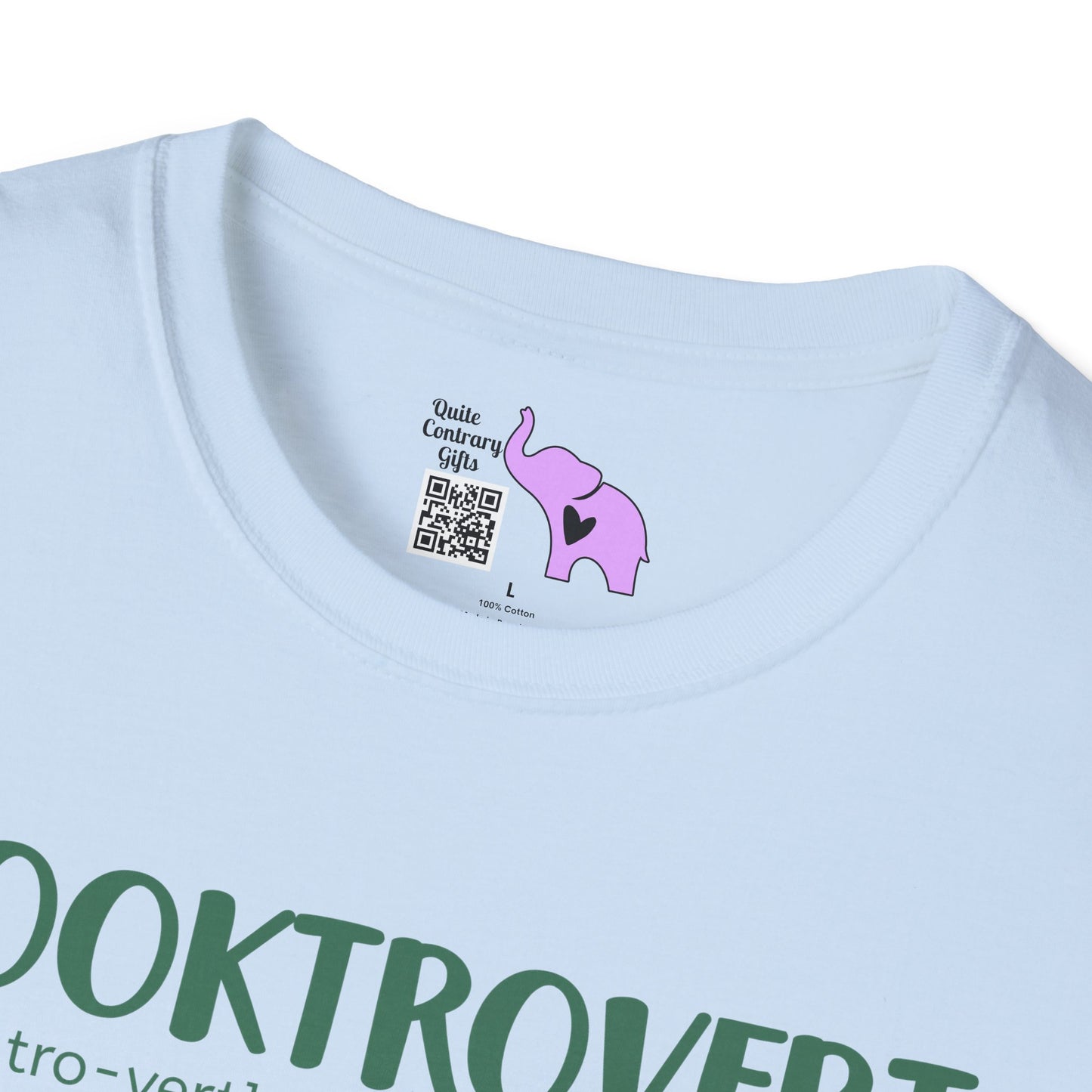 Booktrovert (Simple Definition) Adult T-shirt