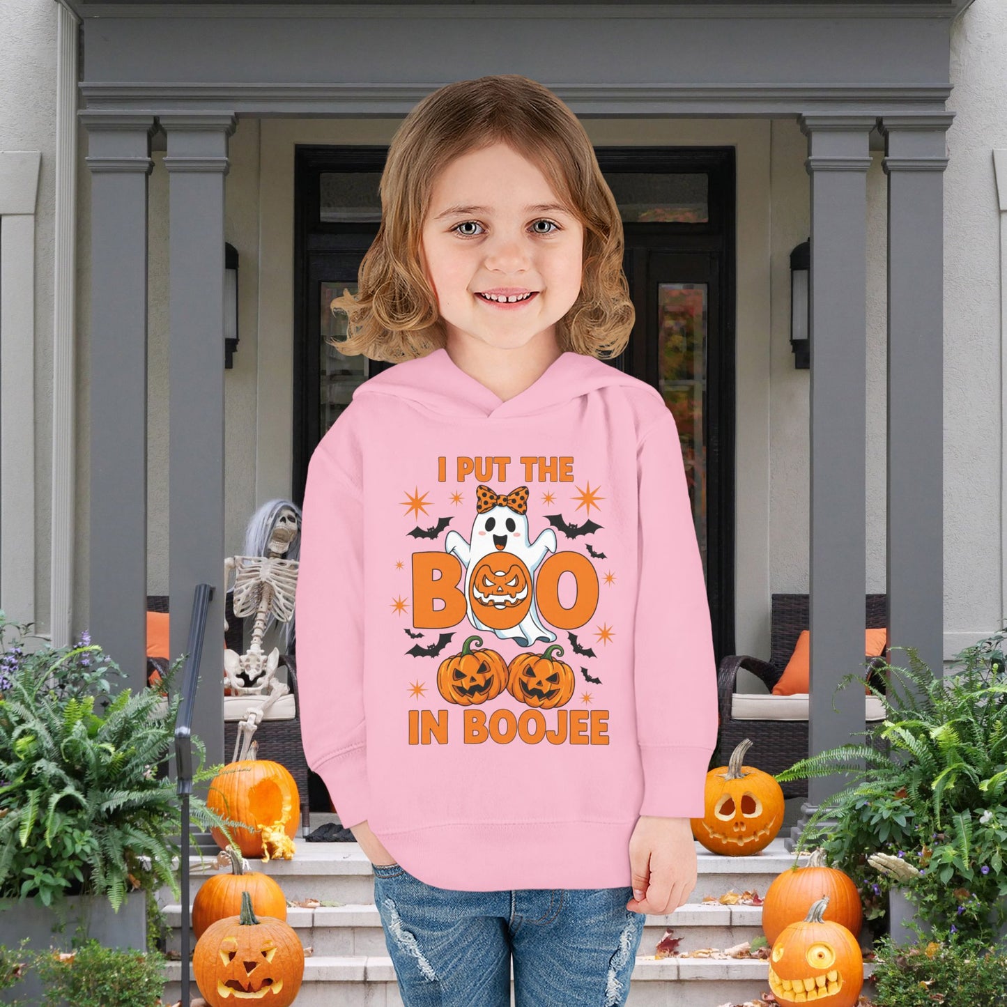 I Put the Boo in Boojee Toddler Hoodie