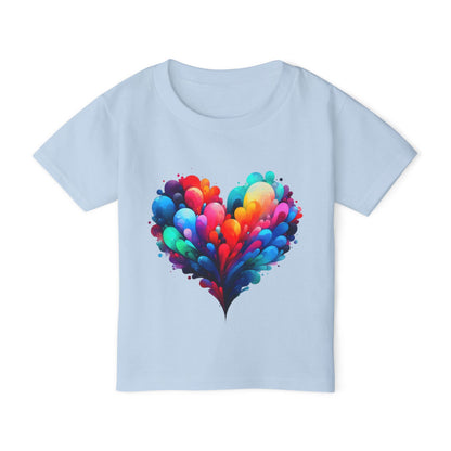 All the Feels Heart Heavy Cotton™ Toddler T-shirt