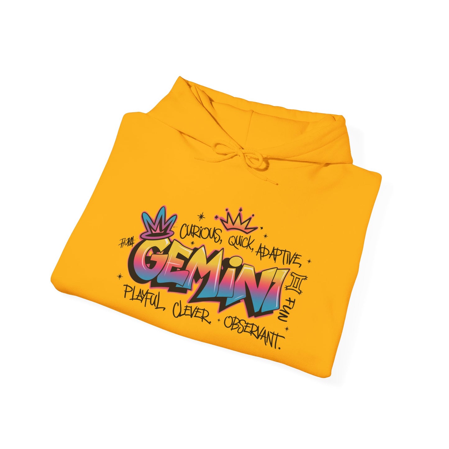 Gemini Street Art Heavy Blend™ Hooded Sweatshirt