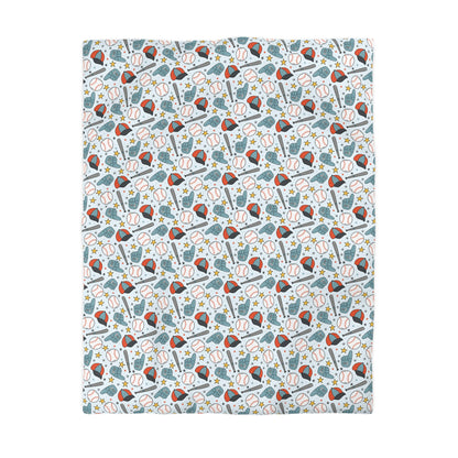 Home Run Heroes Microfiber Duvet Cover