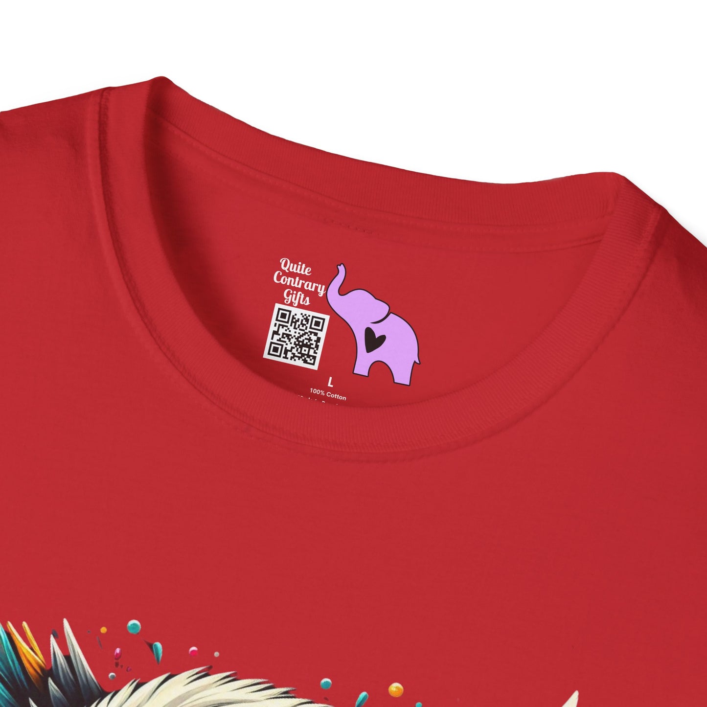 Colorful Bald Eagle Adult T-shirt