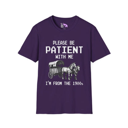 Please Be Patient With Me I'm From The 1900's (Pixelated) T-shirt