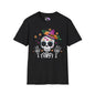 Dios de Muertos Skull Adult T-shirt