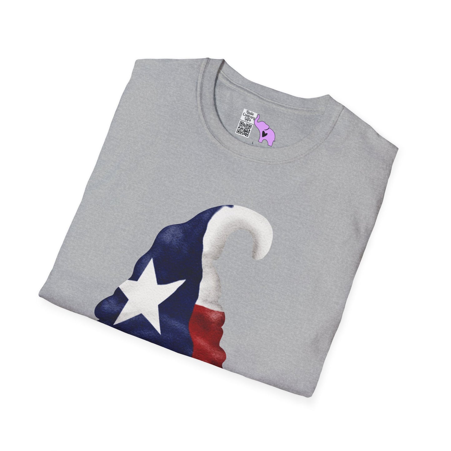 Texas Girl Gnome Adult T-shirt
