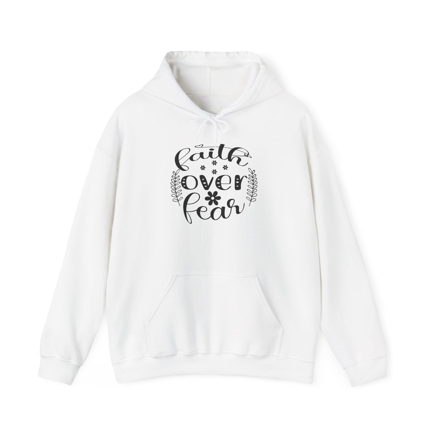 Faith Over Fear Heavy Blend™ Hooded Sweatshirt