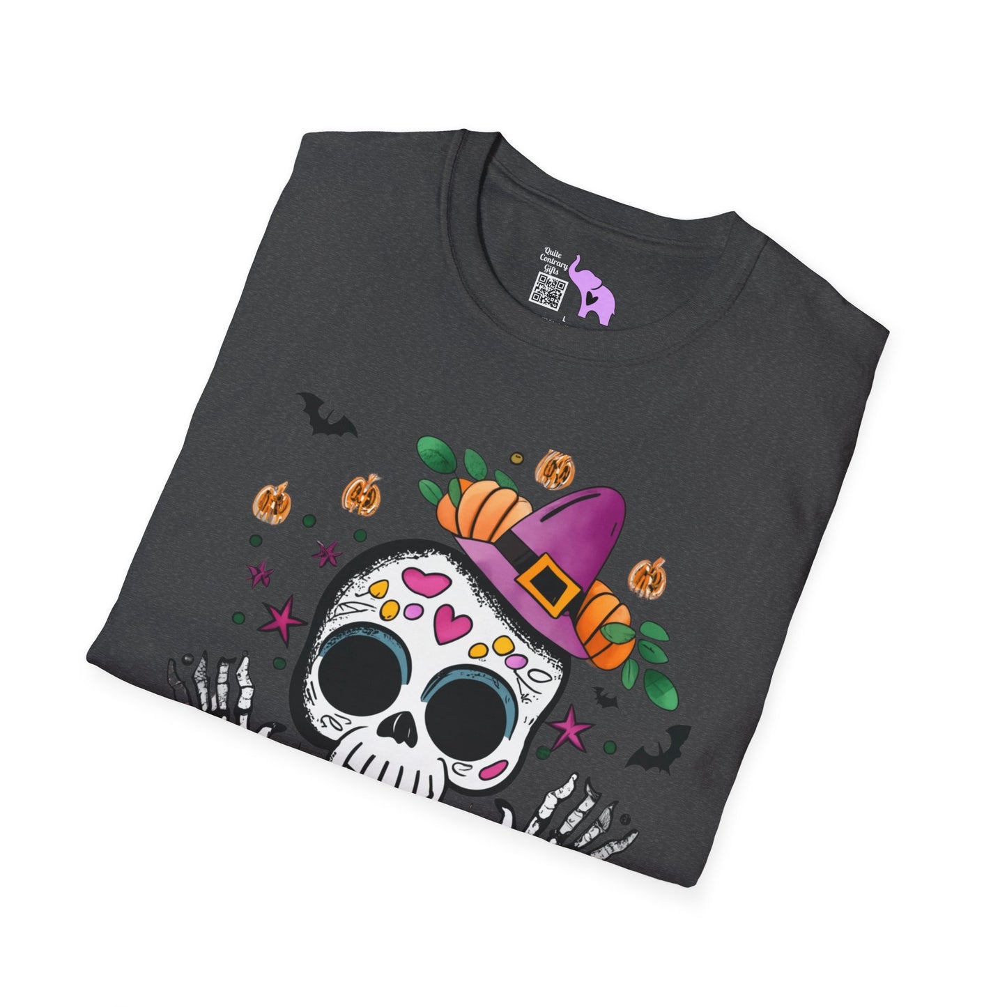 Dios de Muertos Skull Adult T-shirt