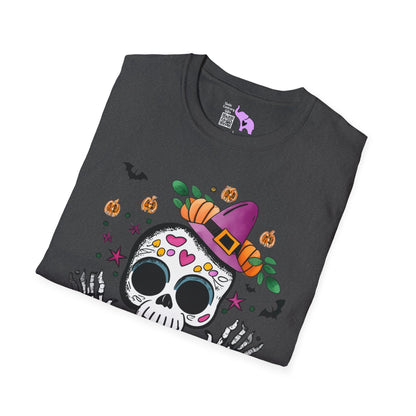 Dios de Muertos Skull Adult T-shirt
