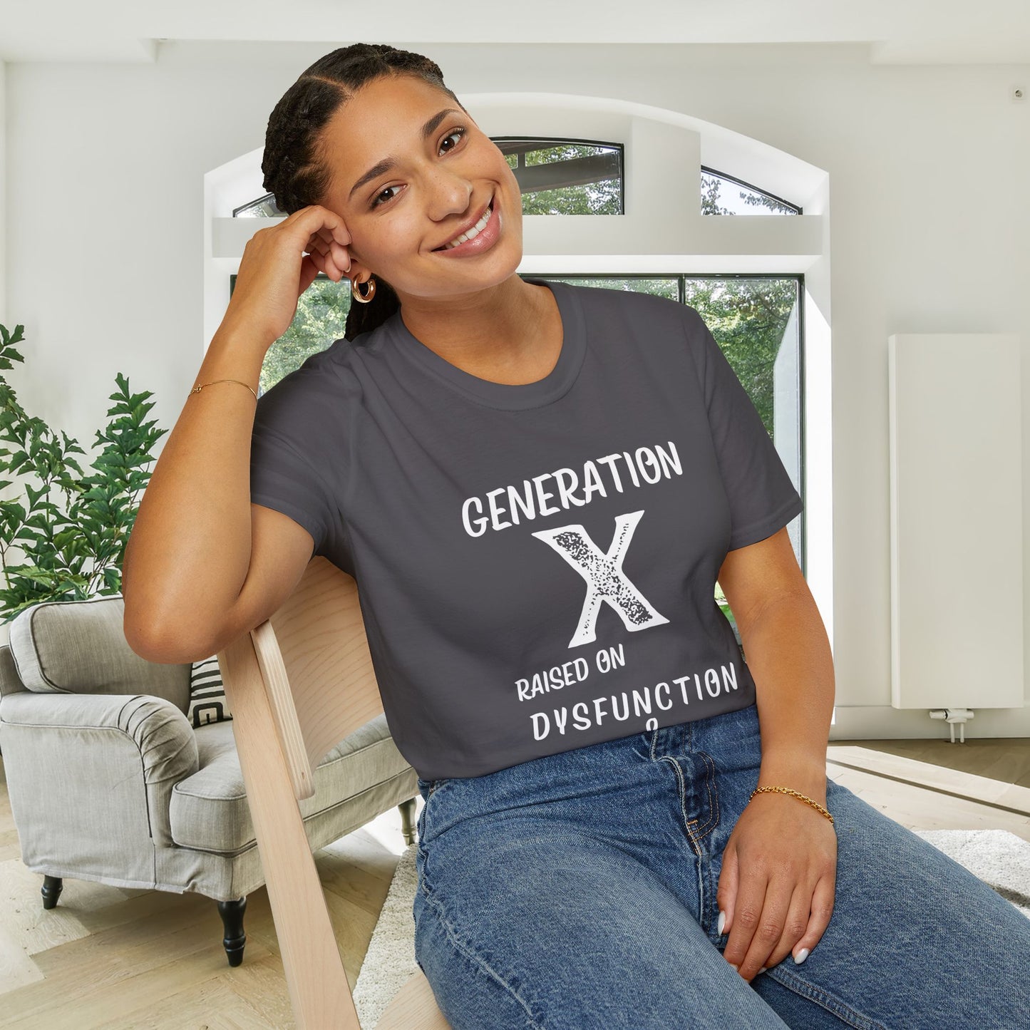 GenX Dysfunction & Neglect Adult T-shirt