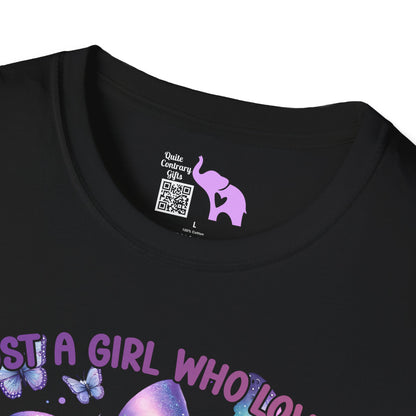 Just A Girl Who Loves Elephants Adult T-shirt