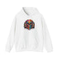 Colorful Skull & Car Heavy Blend™ Hooded Sweatshirt