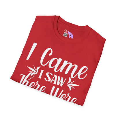 I Came I Saw There Were People Adult T-shirt