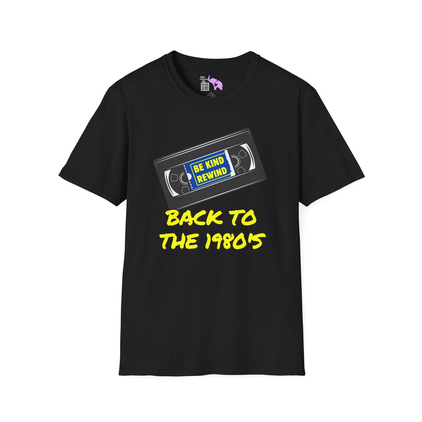 Be Kind Rewind Back to the 1980's Adult T-shirt