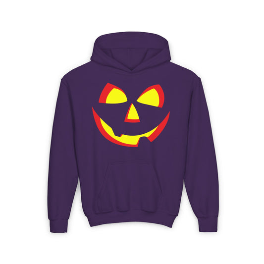 Pumpkin Smile Youth Heavy Blend Hoodie