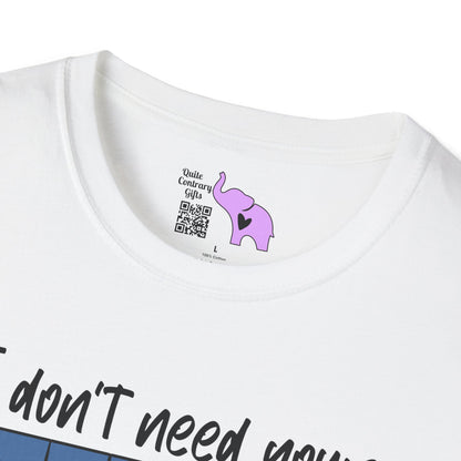 I Don't Need Your Attitude, I Brought My Own (Cow) Adult T-shirt