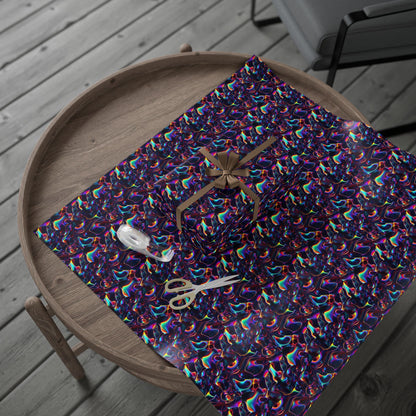 Holographic Mirage Wrapping Paper