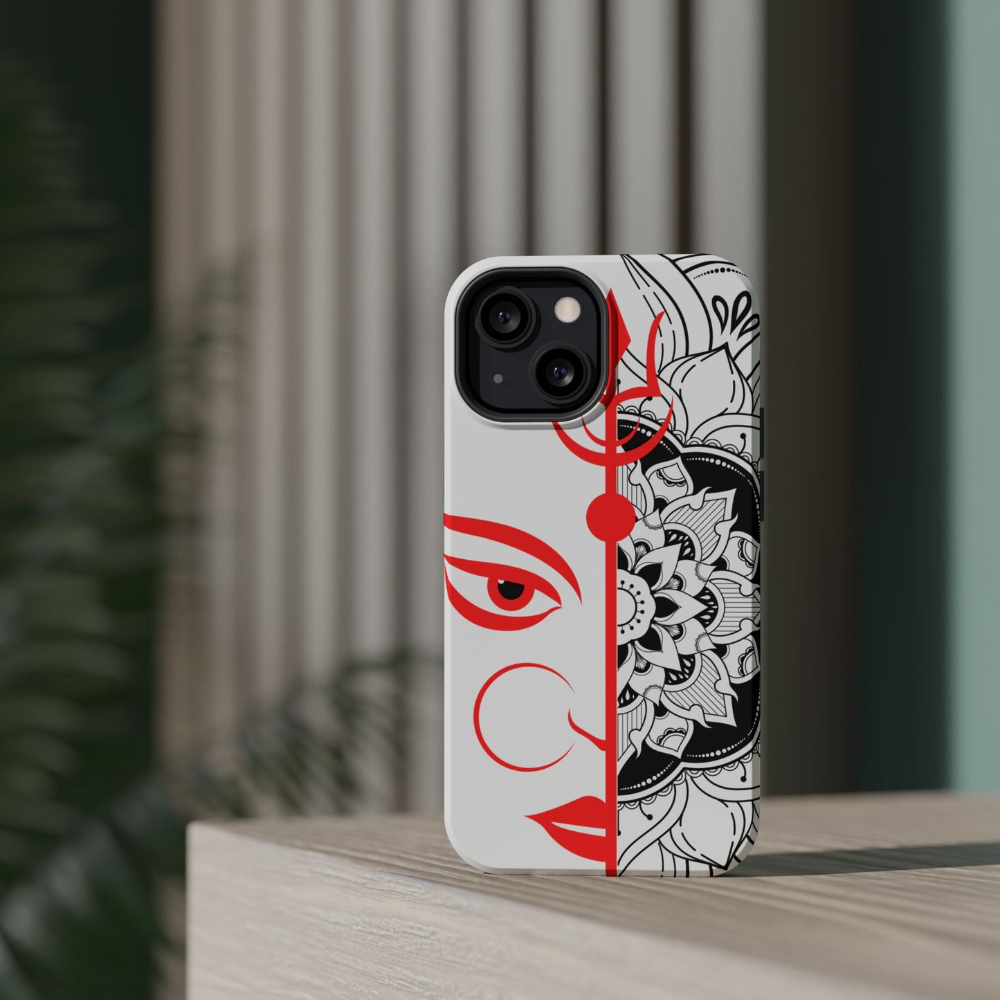 Goddess Durga Mata w/Manala MagSafe® Compatible Tough Case for iPhone