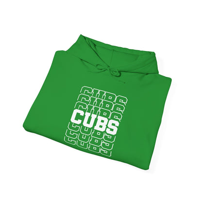 Cubs (Stacked) Adult Heavy Blend™ Hoodie