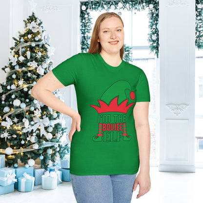 I'm The Boujee Elf Adult T-shirt (Custom Name Available!)