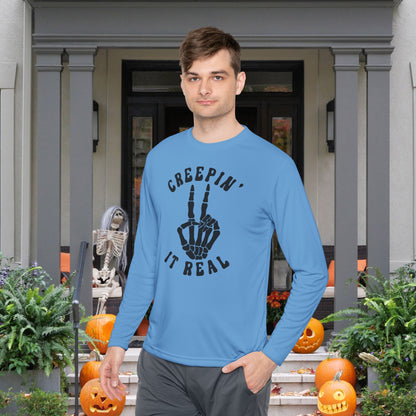 Creepin' It Real Adult Long Sleeve Tee