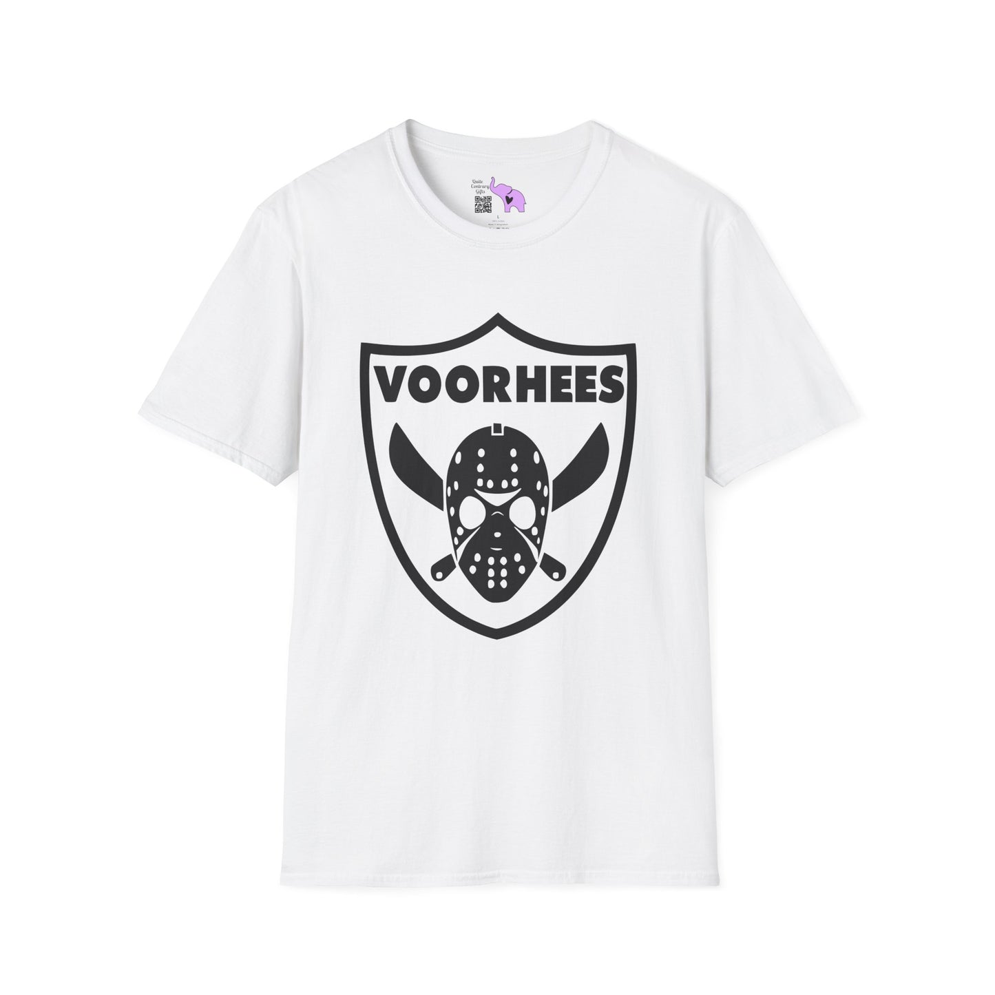 Jason Voorhees Hockey Shield Adult T-shirt