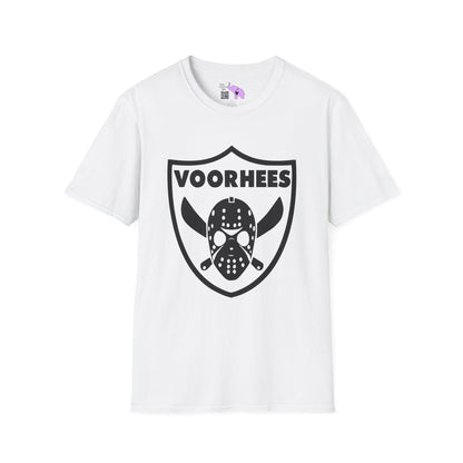 Jason Voorhees Hockey Shield Adult T-shirt