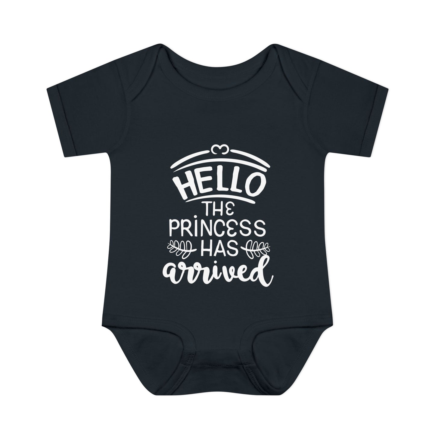 The Princess Has Arrived Infant Baby Rib Bodysuit